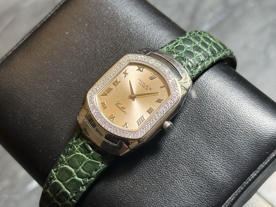 Rolex Cellini Cellisima białe zloto / diamenty