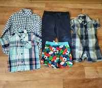 Рубашки ,песочник,шорты, джинсы,кофта для мальчика