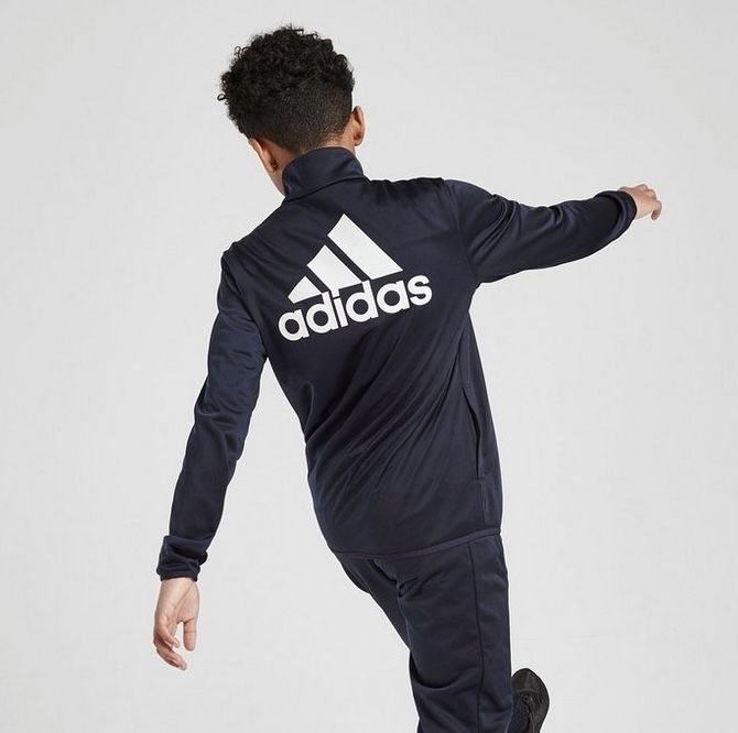 Олімпійка, кофта Adidas з великим лого на спині на хлопчика 9/10 років