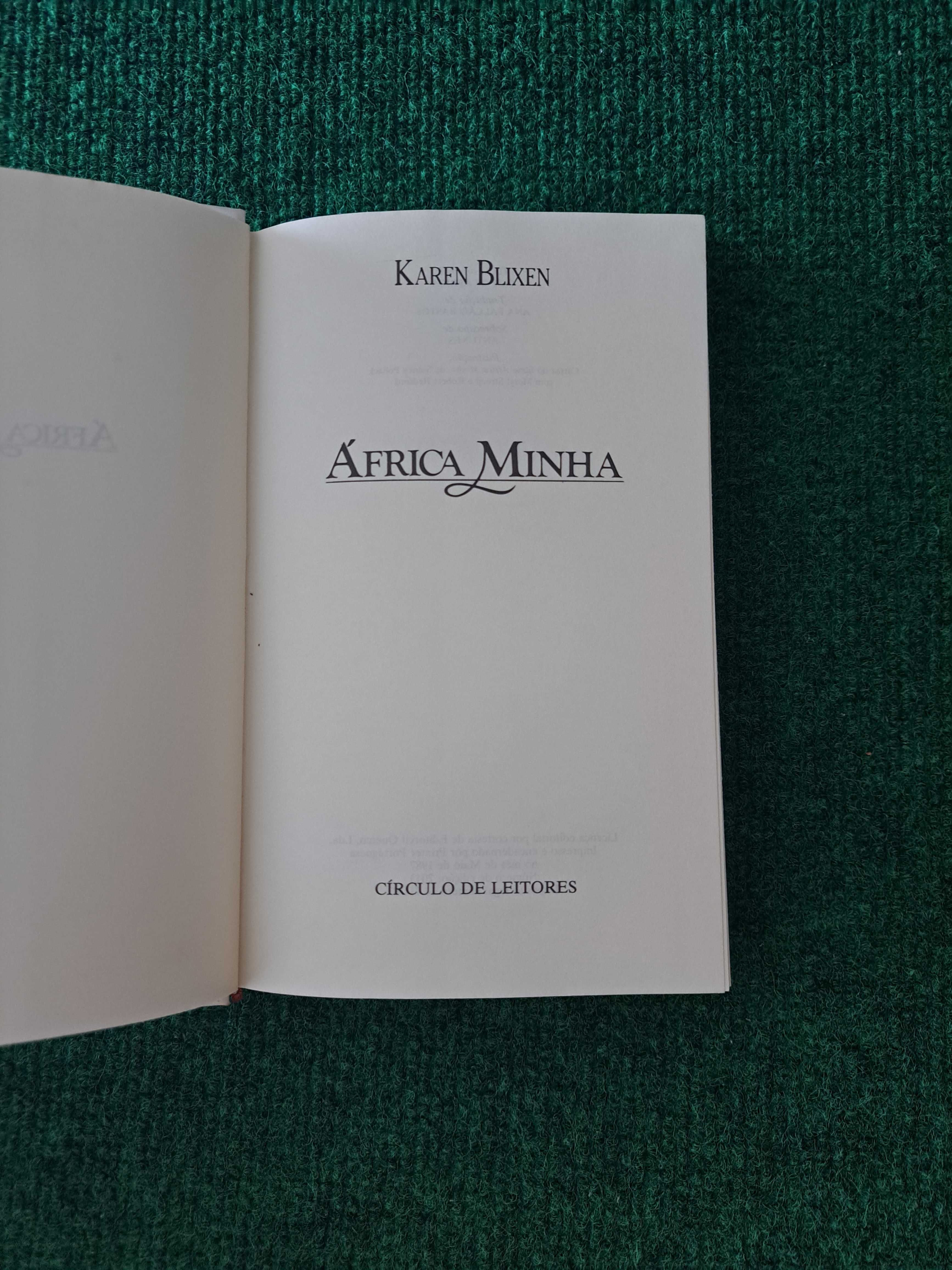 África Minha - Karen Blixen