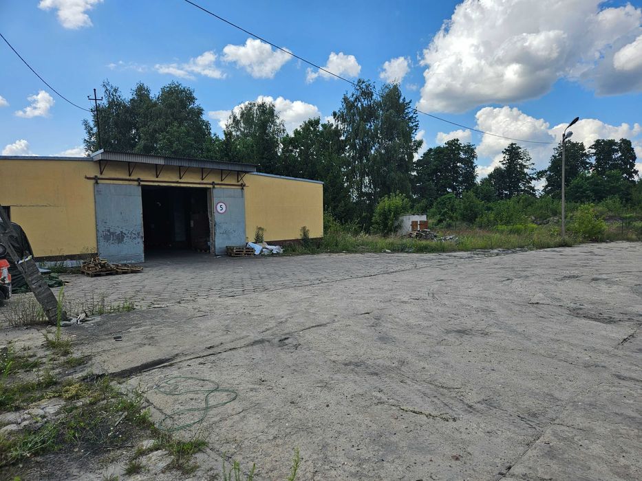 Hala 1000m2 z placem 7000m2 przy trasie Łask - Zduńska Wola