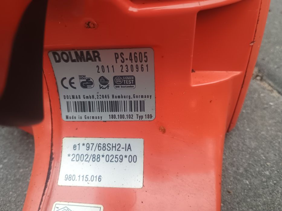 Piła dolmar ps 3605 jak nowa