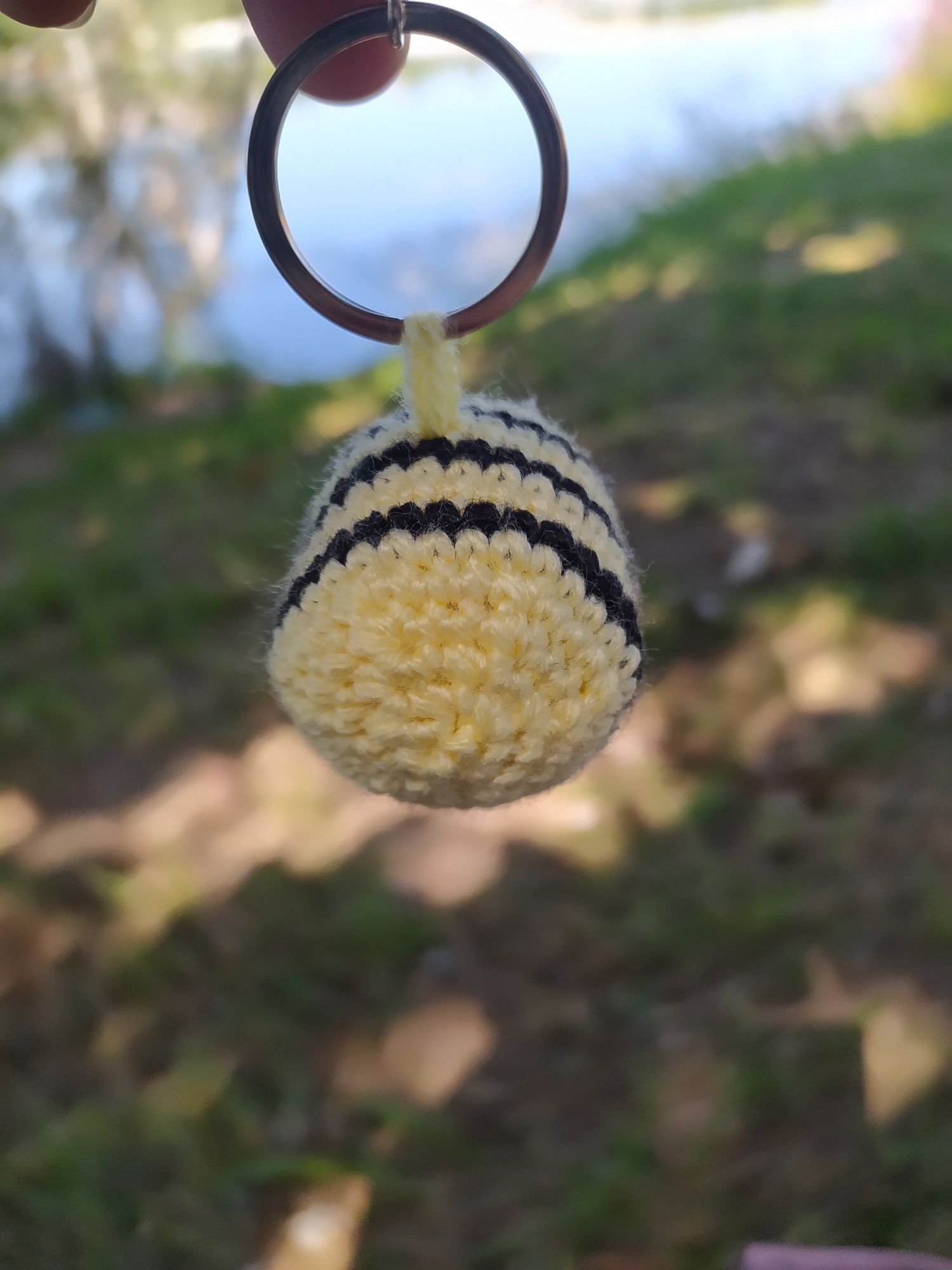 Porta chaves amigurumi