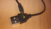 Адаптер, кабель micro USB двухпиновый, переходник для фотоаппарата
