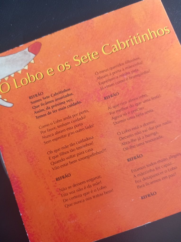 O Lobo e os Sete Cabritinhos - CD