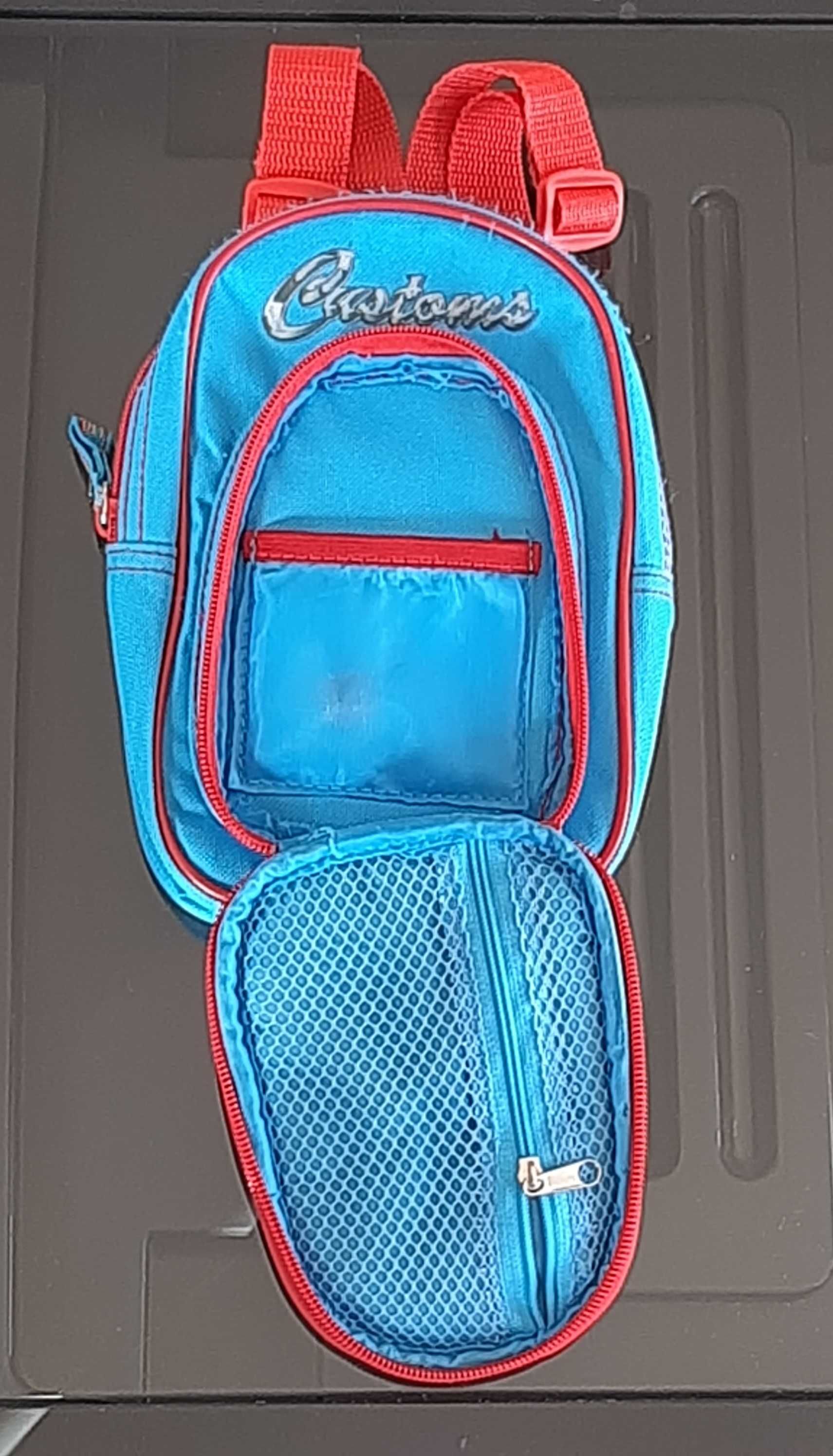 Mini Mochila CARS (Azul - Poliéster - 20x13x6cm)