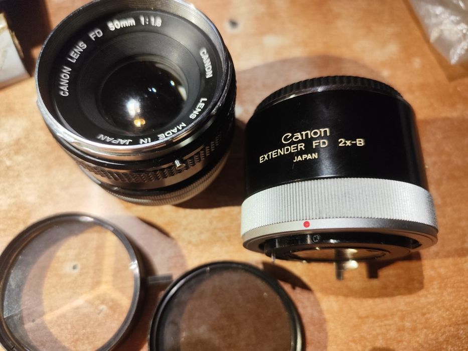 Vendo material Canon FD