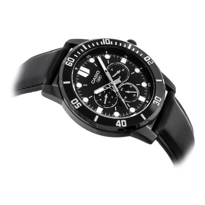 Zegarek Męski Casio Z Chronografem Mtp-Vd300Bl-1E + Box