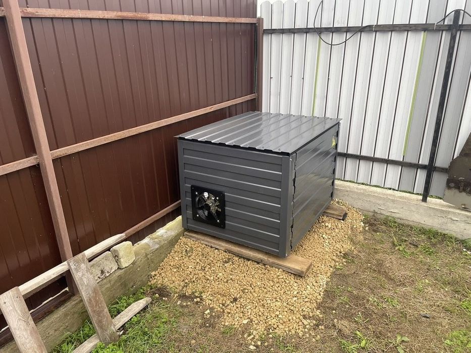 Защитный кожух для генеретора, короб шумо-вибро поглощения.