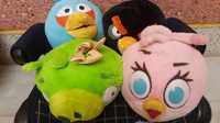 Lote de Peluches Angry Birds/Quinta