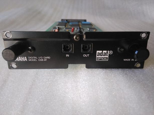 Yamaha CD8-AT ADAT Optical Digital I O Card para 02R e 03D