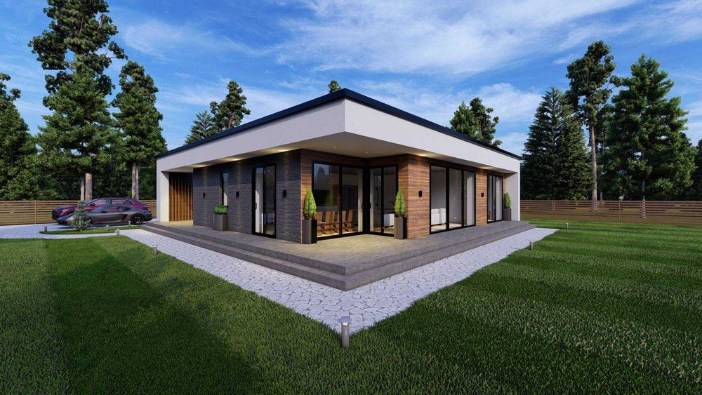 Проект будинку від 80 грн/м² — індивідуальні рішення