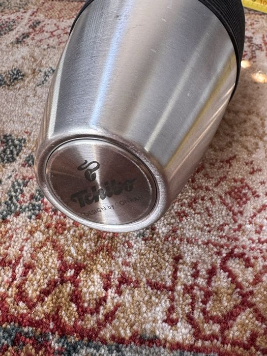 Kubek termiczny srebrny