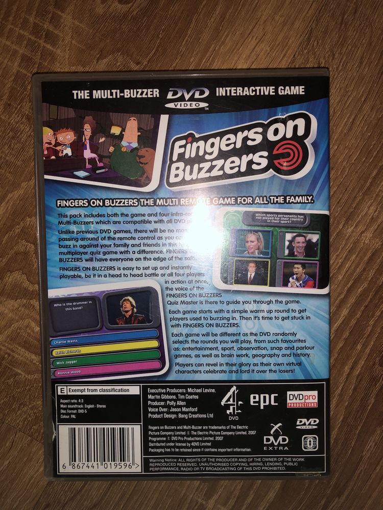 Гра fingers on buzzers