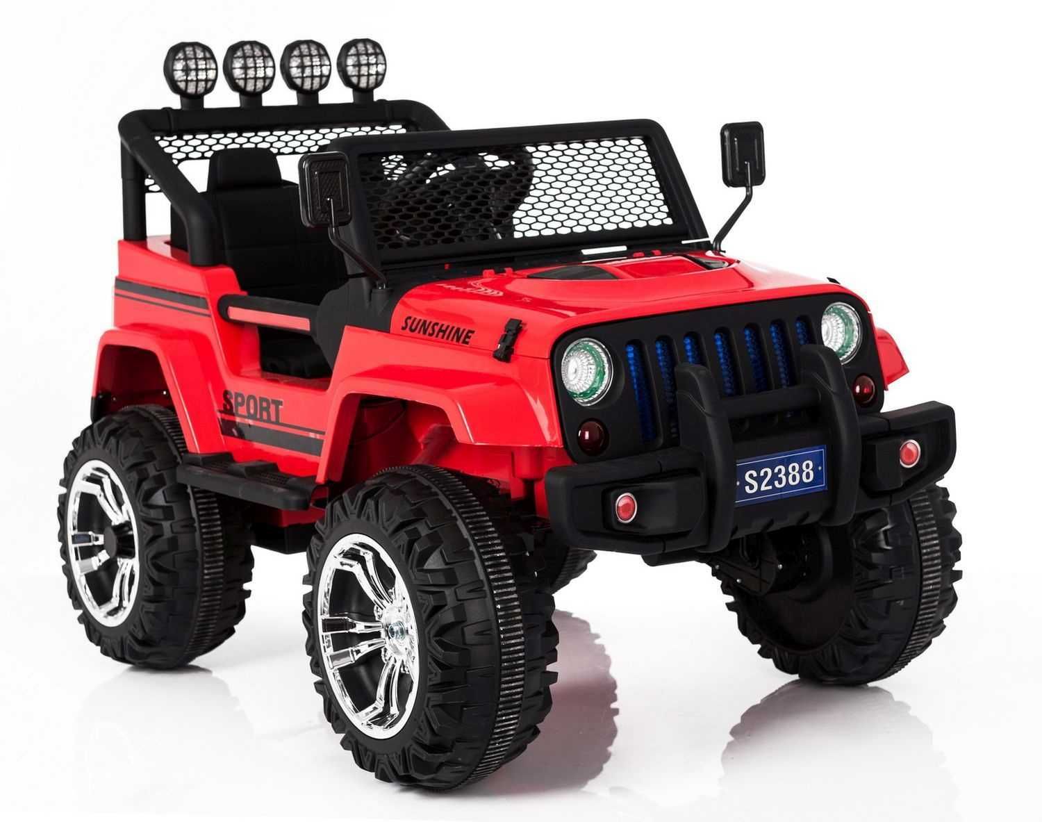 Auto samochód na akumulator JEEP SUNSHINE 4x4 limuzyna jeździk autko