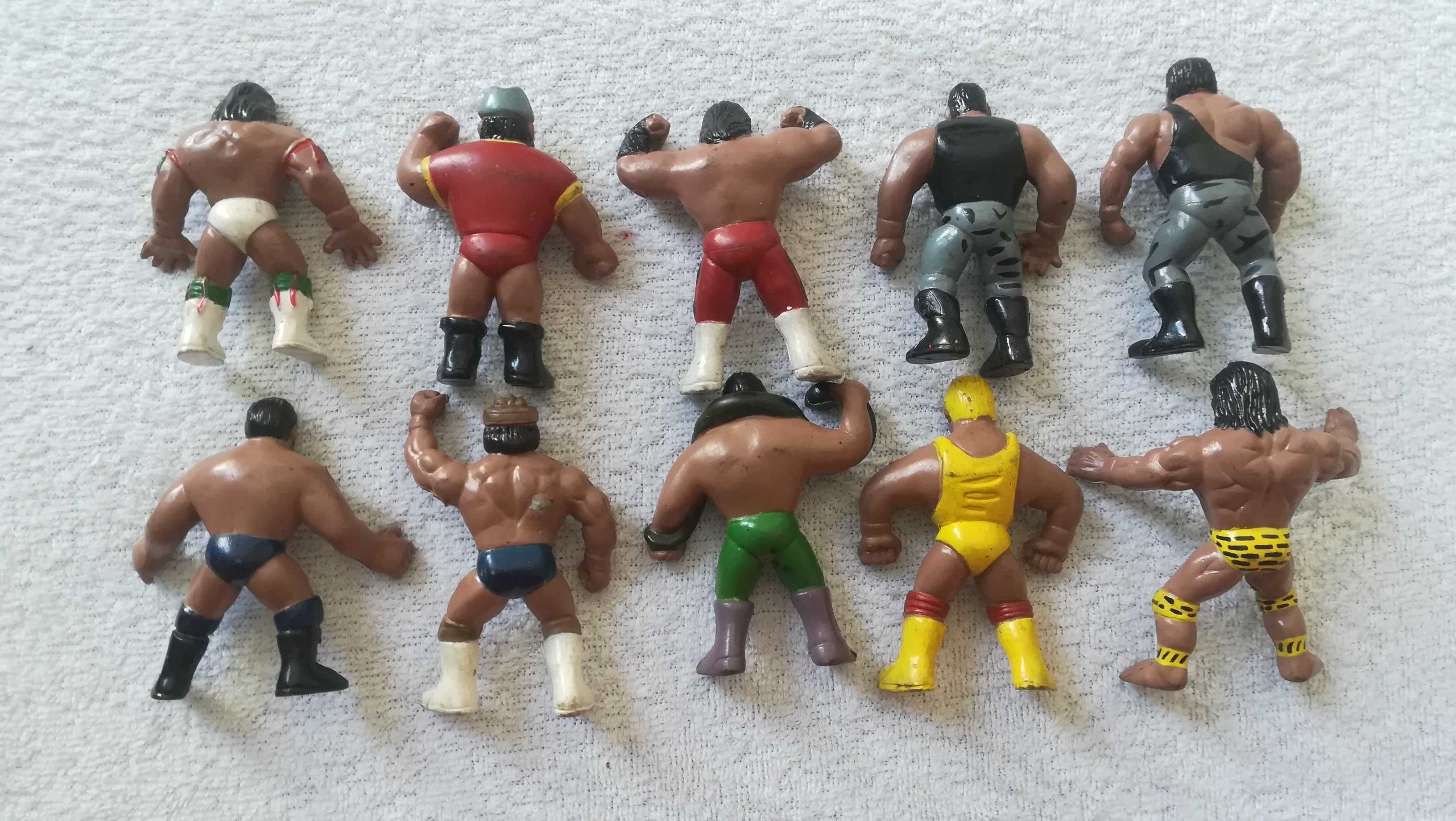 Wrestling WWF WWE 10 figurek retro vintage Hulk Hogan i inni