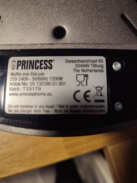 Gofrownica Princess 132380 DeLuxe