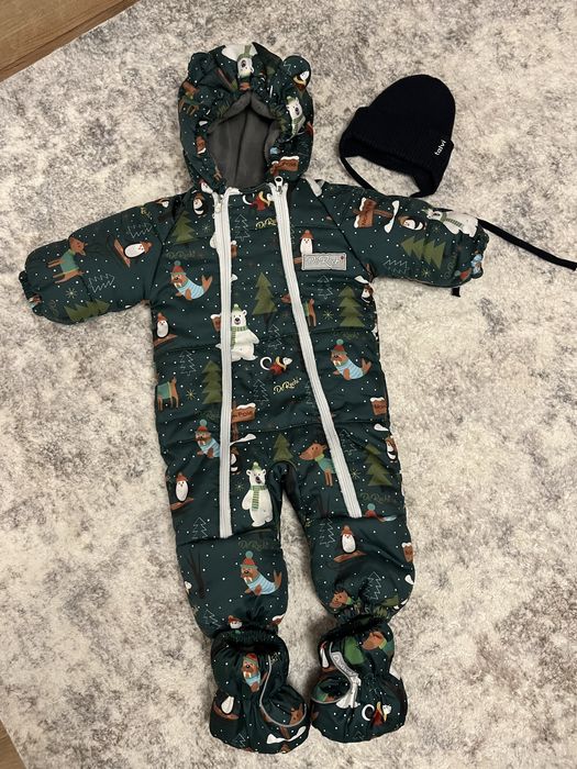 Зимовий комбінезон DoRechi, 74, + шапочка