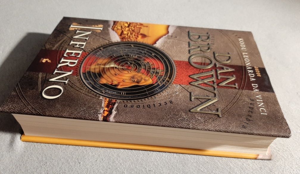 Nowa książka Dan Brown - Inferno, twarda oprawa, Robert Langdon