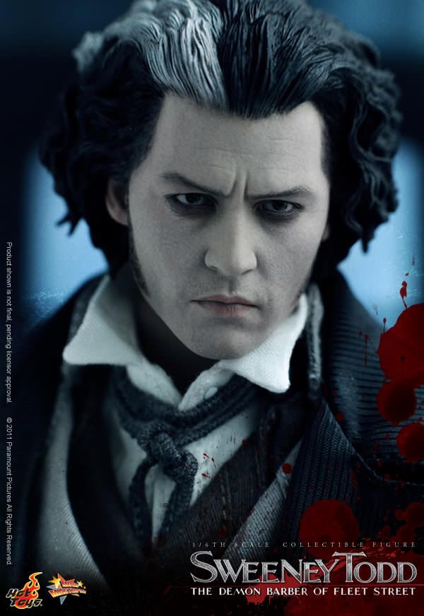 Фигурка 1/6 hot toys MMS 149 SWEENEY TODD Демон-парикмахер