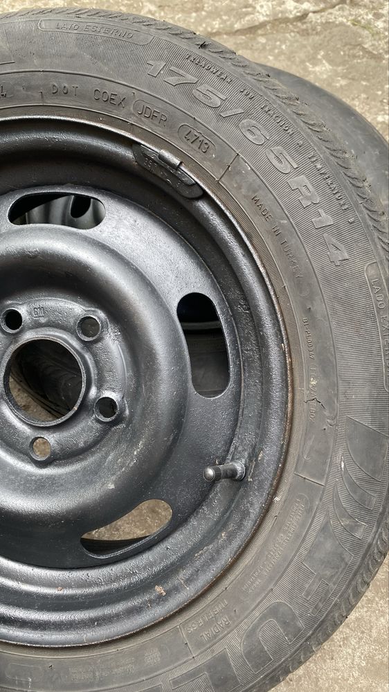 Колеса 1200 грн/пара (2 колеса) FULDA 175/65R14 пара