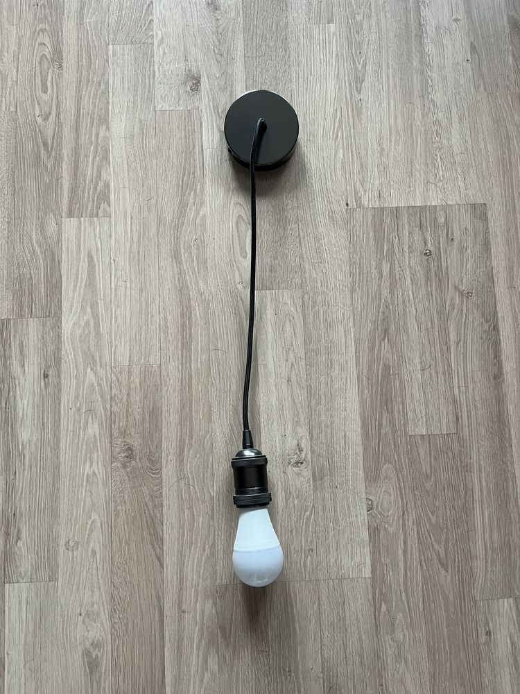 Lampa wisząca czarna