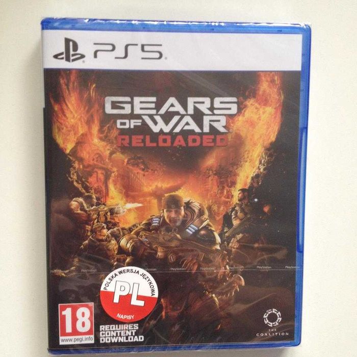 Wymiana Gears of War Reloaded PL PlayStation 5 PS5 Sklep W-wa Ursynów