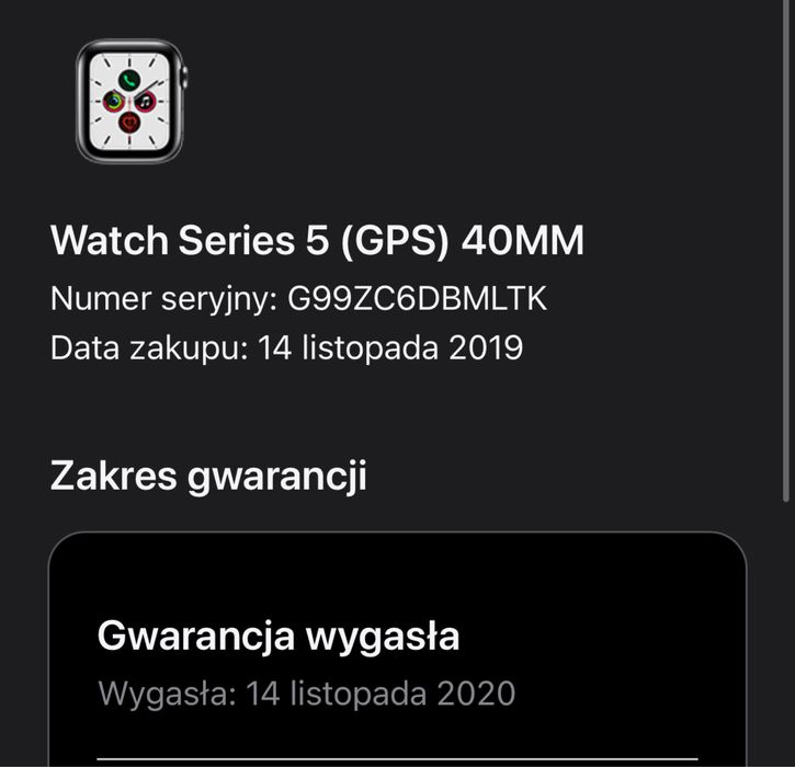 Apple Watch Series 5 40MM