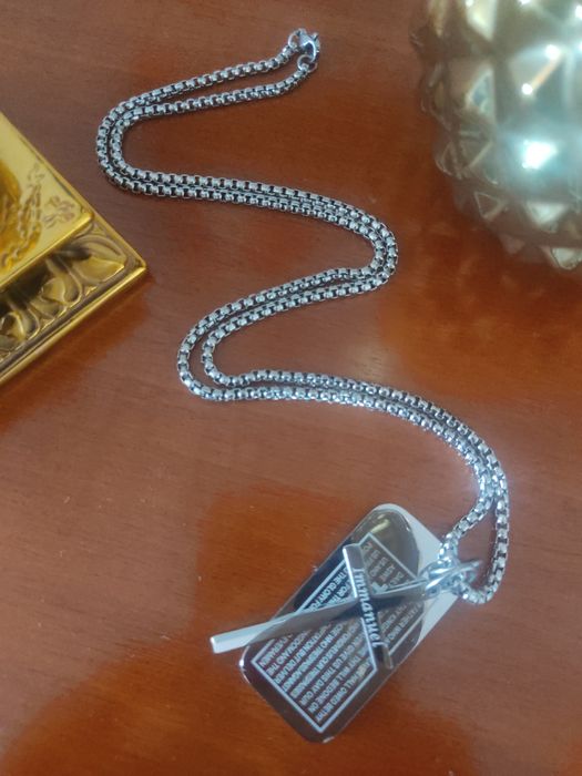 Colar De Oração Com Versículo Bíblico