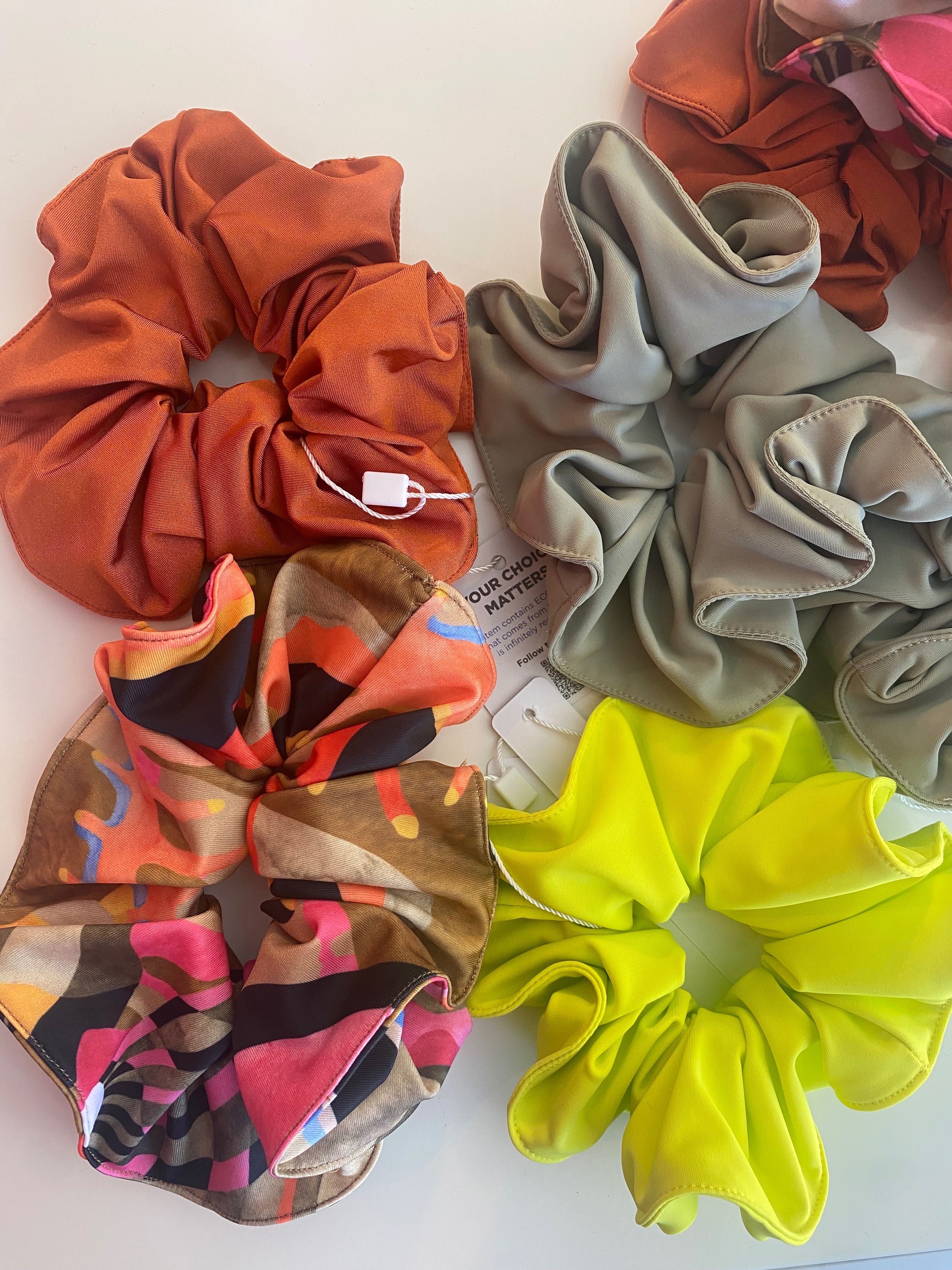 Scrunchies de lycra