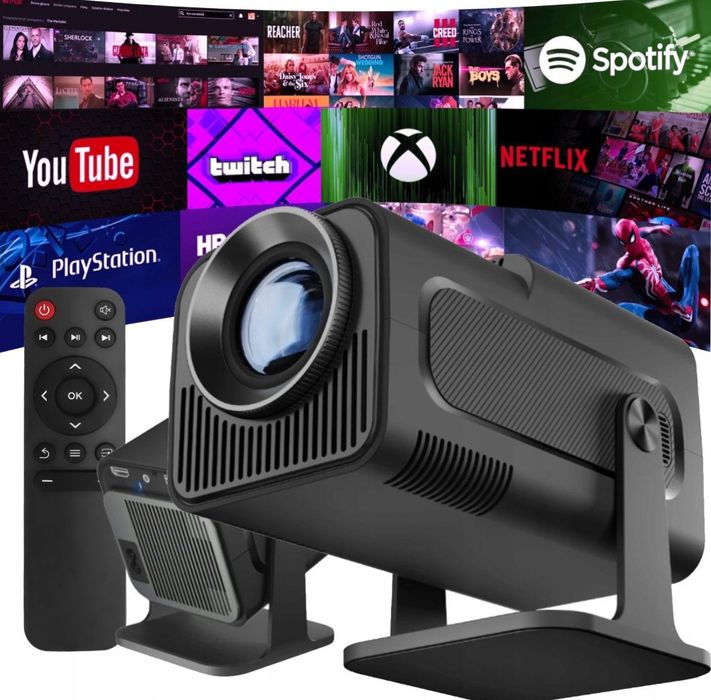 Projektor Magicubic HY320 Smart Led Android Fulla HD Netflix Kino Domo