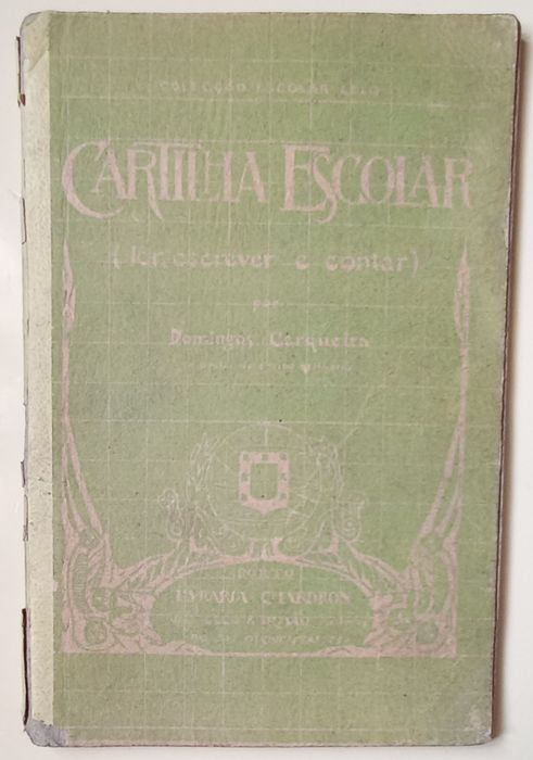 Cartilha escolar da Lello, de 1912. PORTES GRÁTIS.