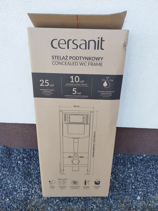 Zestaw podtynkowy Cersanit Aqua 40