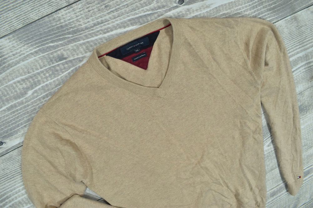 Tommy Hilfiger Cotton Cashmere Sweter Męski / Xxl
