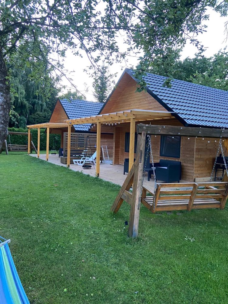 Domki na lipowej Beskid Niski, sauna,basen, duży ogród, plac zabaw