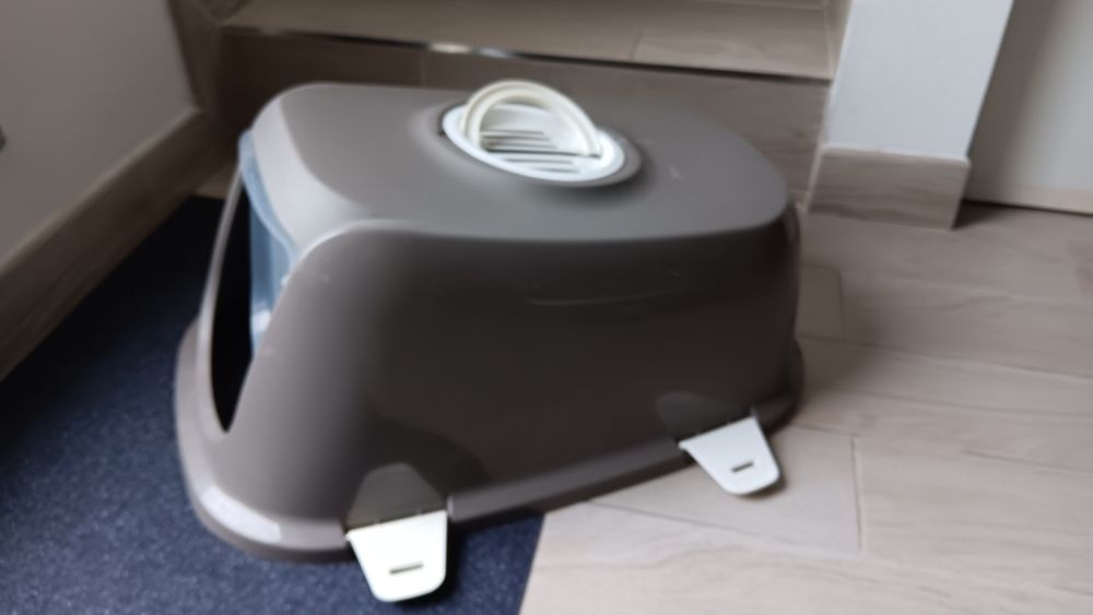 Caixa de areia com peneira