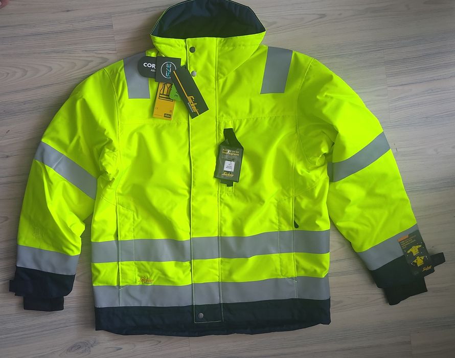 1130 Snickers AllroundWork XL Hi- Vis 37,5 zimowa kurtka robocza odbla