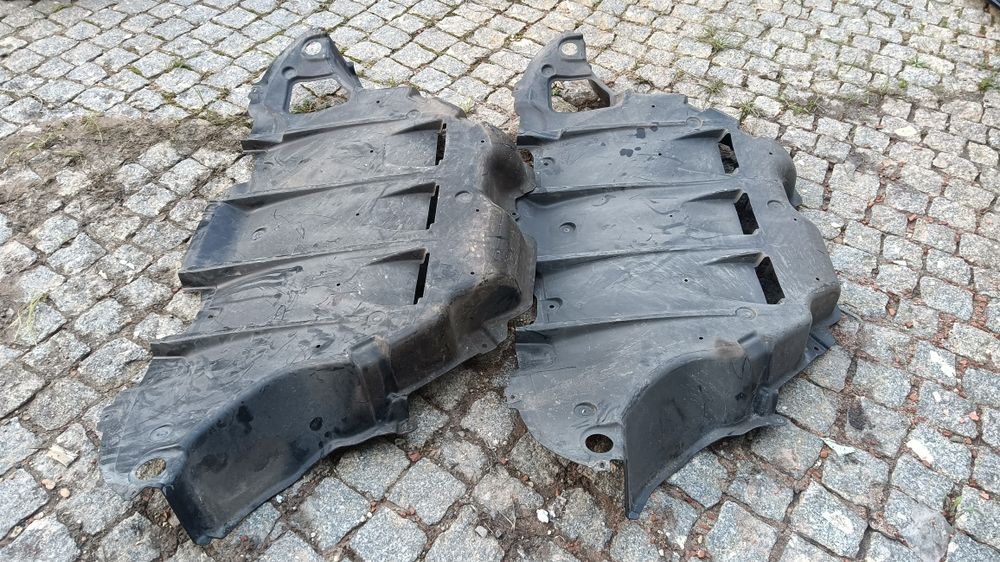 Blindagem proteção Nissan Leaf plástico baixo