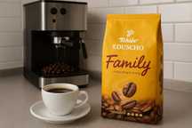 Kawa ziarnista ziarna Tchibo Eduscho Family 1kg 1000g do ekspresu