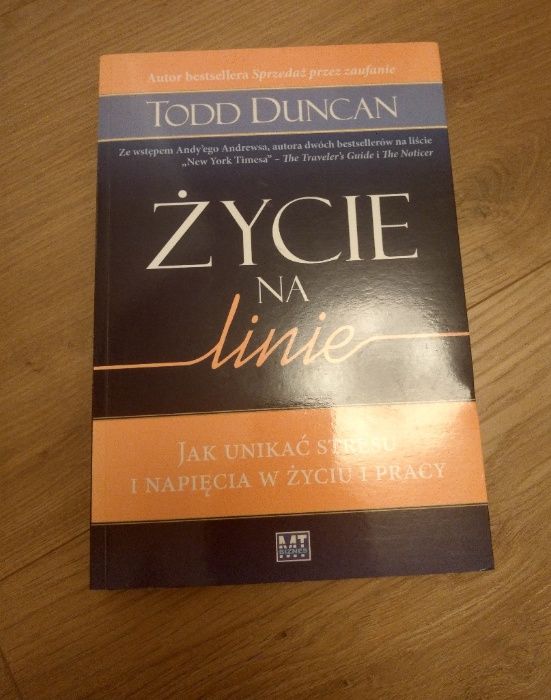 książka "Życie na linie" Duncan Todd