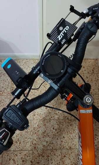 Uchwyt rowerowy na telefon aluminiowy ZTTO czarny solidny