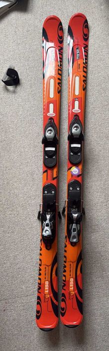 Narty Salomon Verse 7W 150 cm z wiązaniami – stan idealny