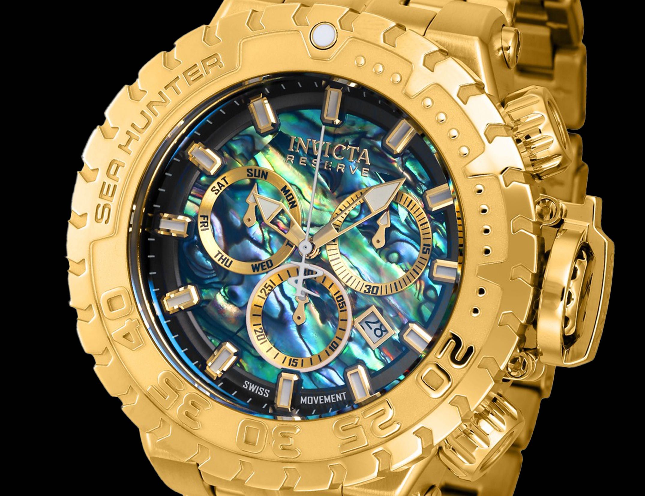 Invicta 39327 Reserve Sea Hunter Master of the Oceans 57 mm. Swiss.