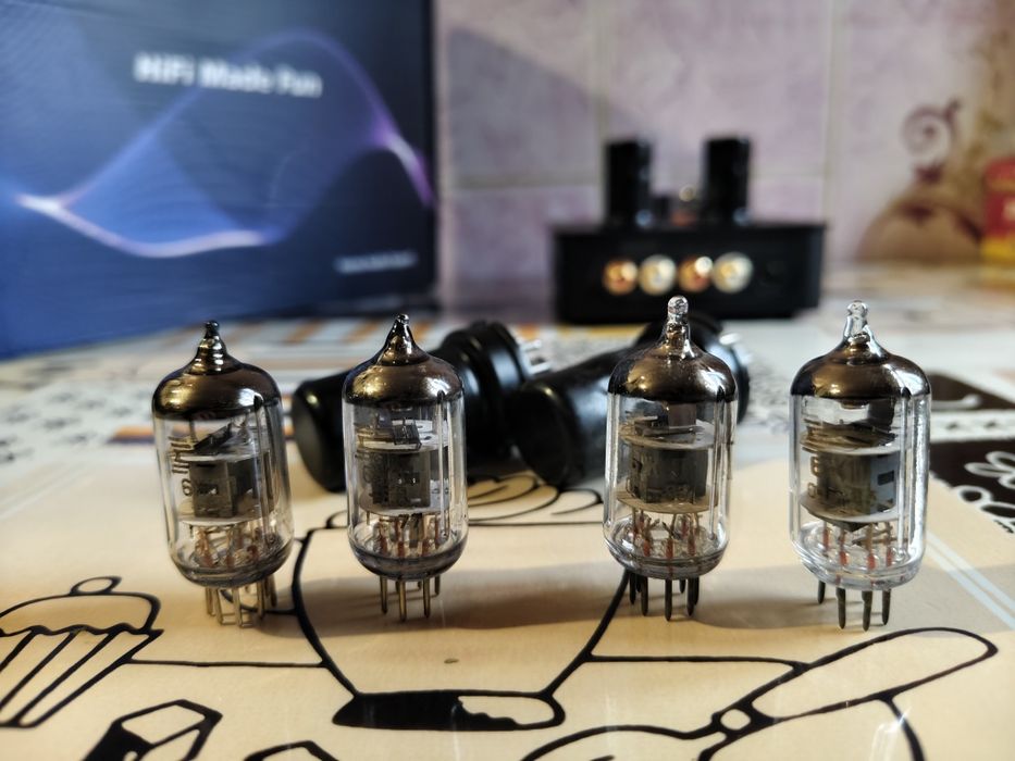 Fosi Audio GR70 - ламповый усилитель для наушников + ПОДАРОК 6 ЛАМП