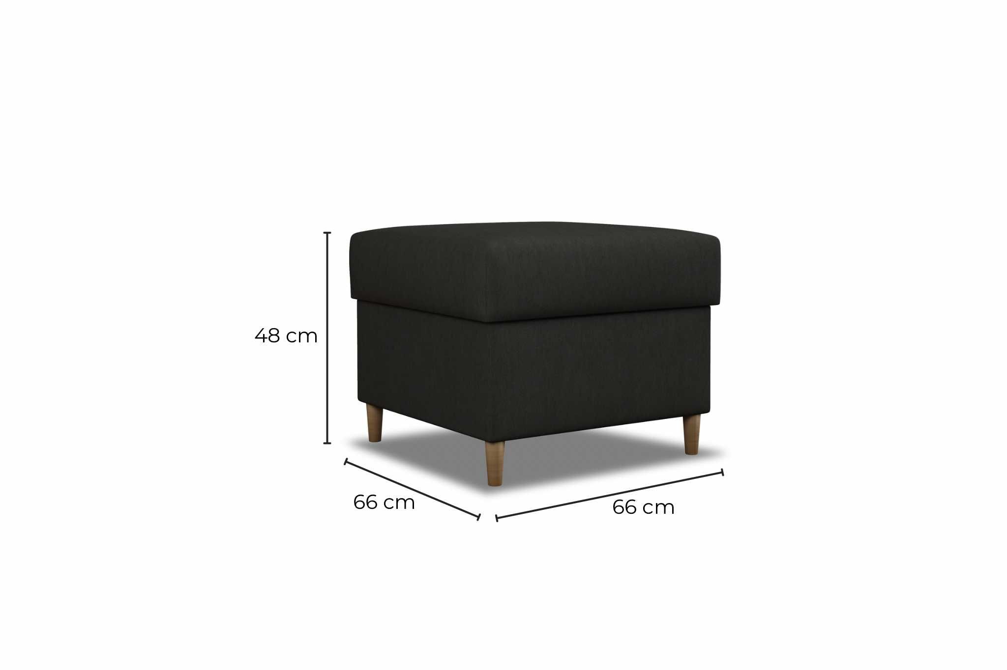 Zestaw komplet wypoczynkowy kanapa Skandynawska i fotel Uszak. Sofa