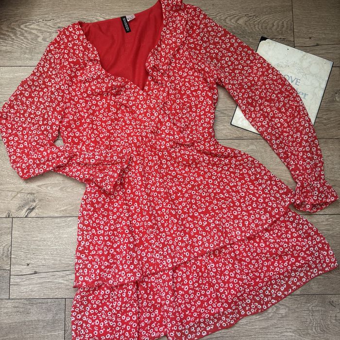 Платье шифон H&M 38