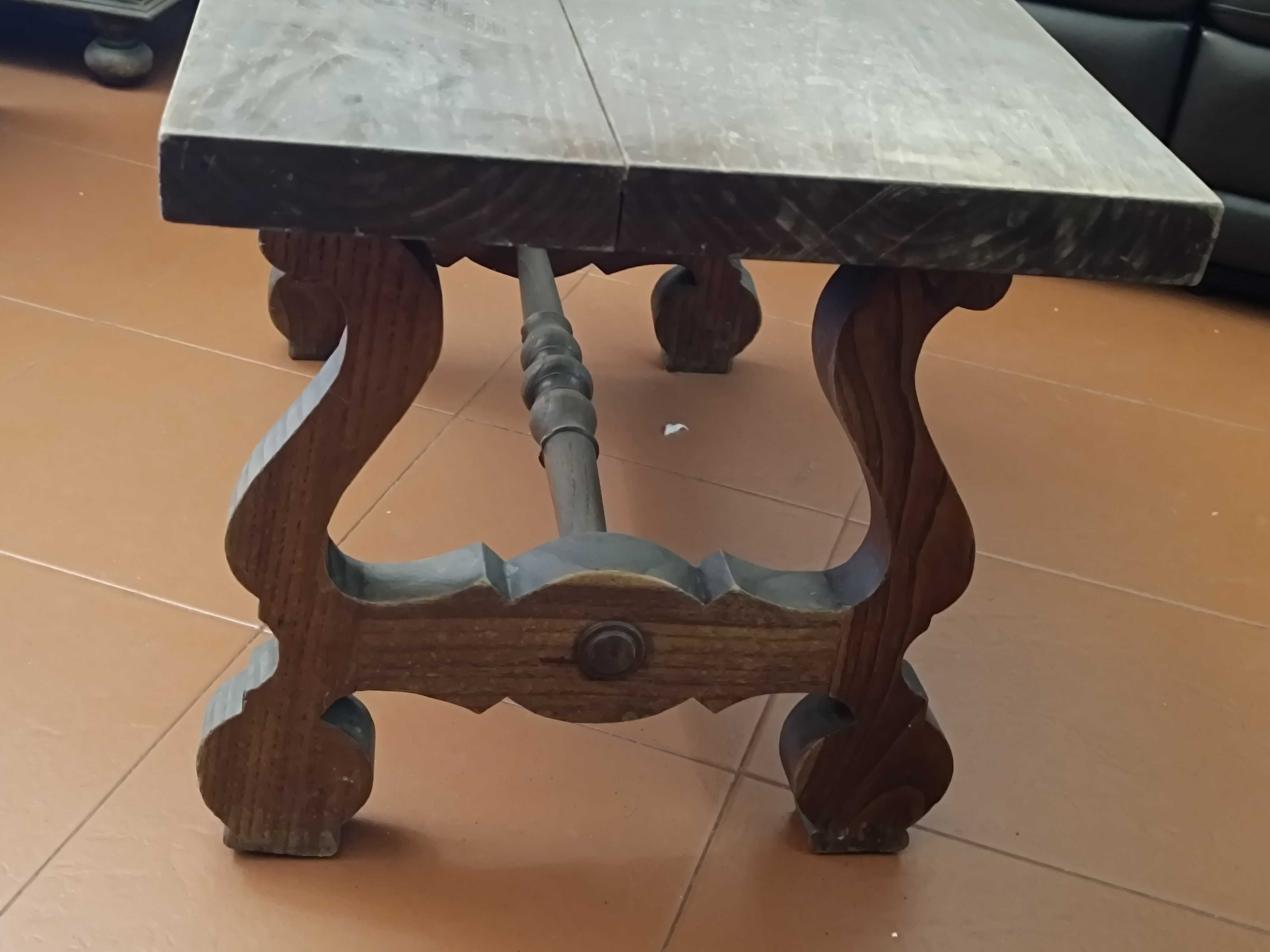 Mesa de Café, de Sala em madeira antiga