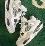 ButyDamskie Jordan‍ 4‍ Retro‍ Military‍ Black‍ Uniseks Roz.41