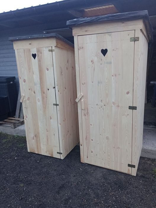 Toaleta ogrodowa WC przenośne kibel wychodek Sławojka