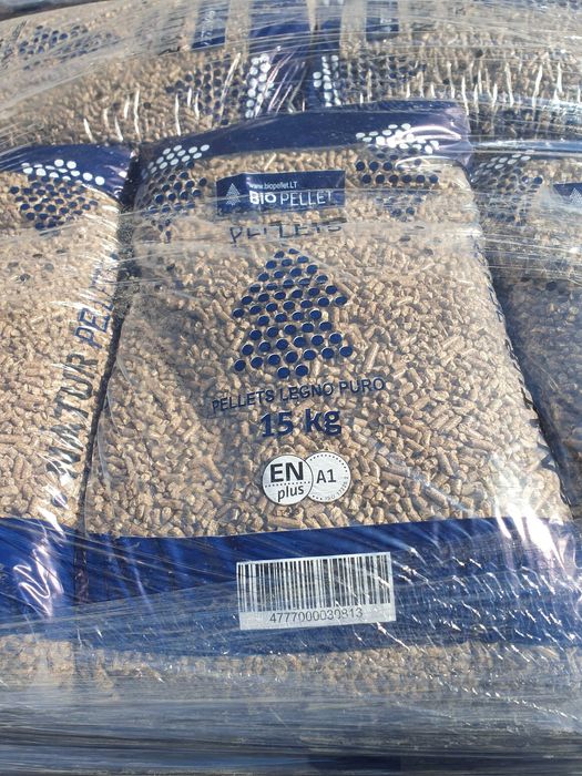 PELLET drzewny z certyfikatem 1550 zł/t